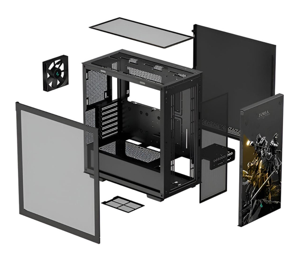Deepcool CH510 ZORIA - 1291174 - zdjęcie 4